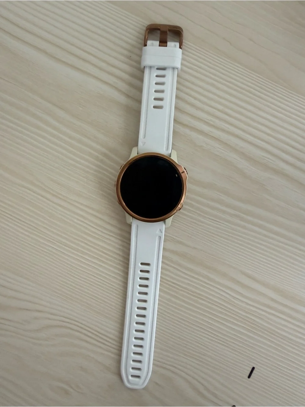 White and Rose Garmin Fenix 6